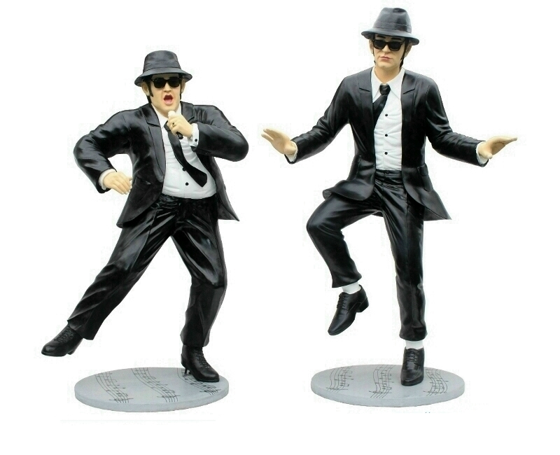 Life Size Dancing Blues Brothers Statues Custom Made 